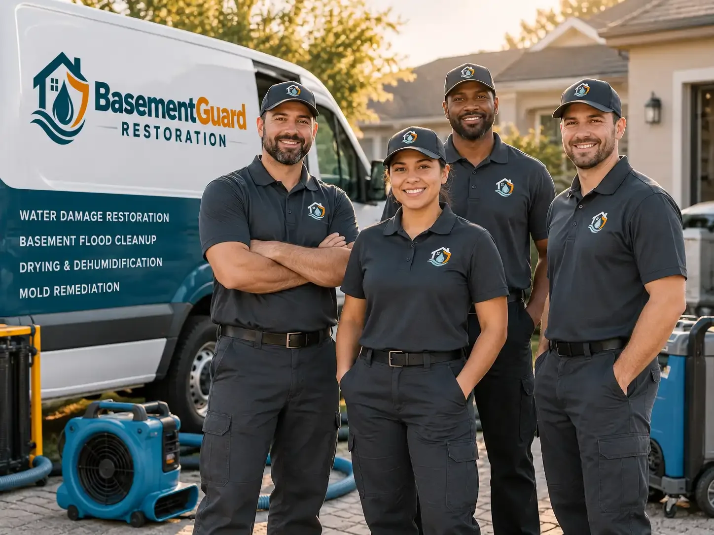 Basement Water Damage Restoration company in Mccurtain, OK